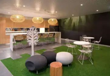 Những mẫu thảm lót sàn quán cafe hiện nay