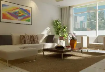 Thảm trang trí cho phòng khách chung cư hiện đại