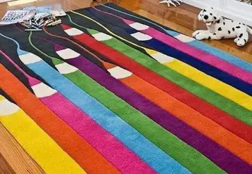 Nhà đẹp với những mẫu thảm trải sàn độc đáo