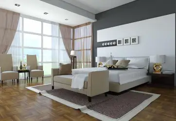 Bài trí phòng ngủ với thảm trang trí vừa đẹp vừa ấm đón gió đông