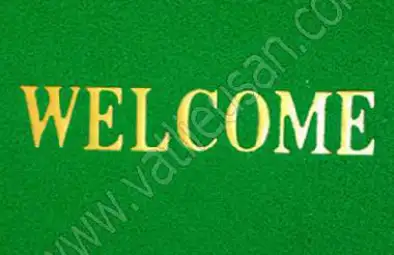 Thảm chùi chân welcome