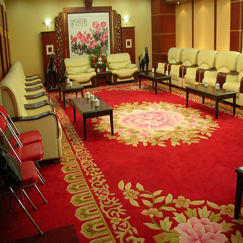 Thảm len dệt tay cho hội trường