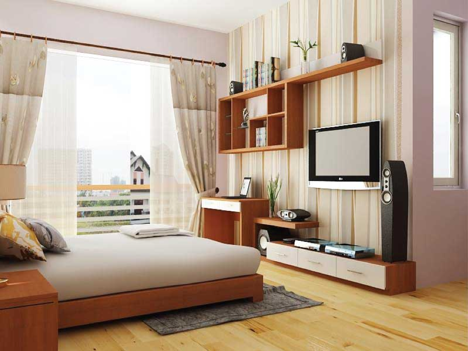 Bố trí thảm gọn gàng, ngay ngắn