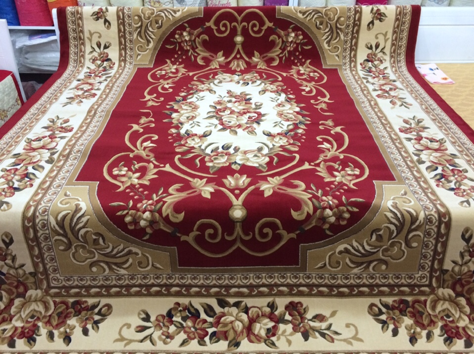 Thảm hoa văn tỉ mỉ, kỳ công