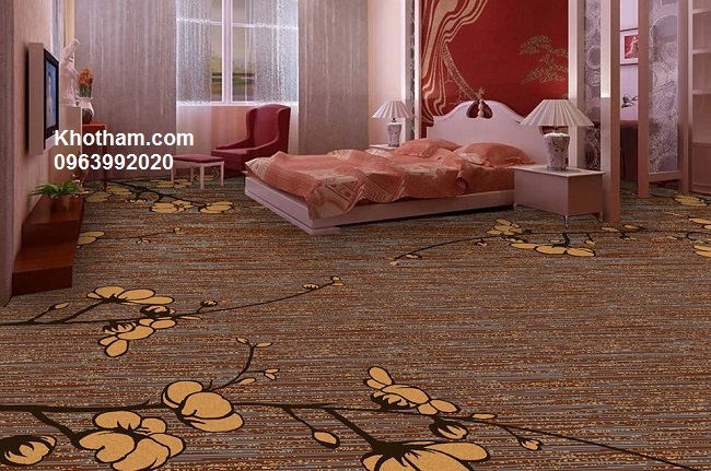 thảm khách sạn in sợi nylon