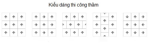 kiểu dáng thi công thảm