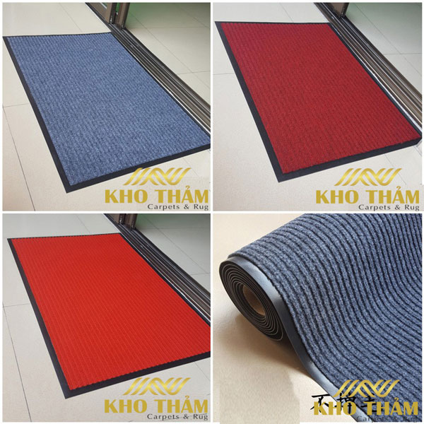 thảm lau chân đế đen thảm lau chân đế đen