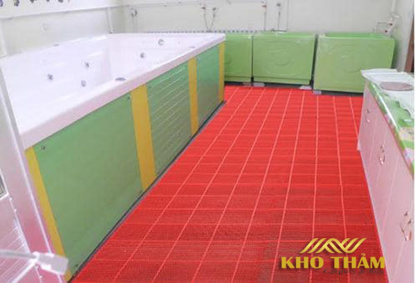 Thảm nhựa nhà vệ sinh Thảm nhựa nhà vệ sinh