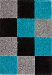 Thảm trang trí Chicago 302 black aqua Thảm trang trí Chicago 302 black aqua