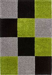 Thảm trang trí chicago 302 black green Thảm trang trí chicago 302 black green