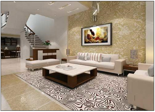 Không gian ấm áp mùa đông với Thảm trải sàn nhà 