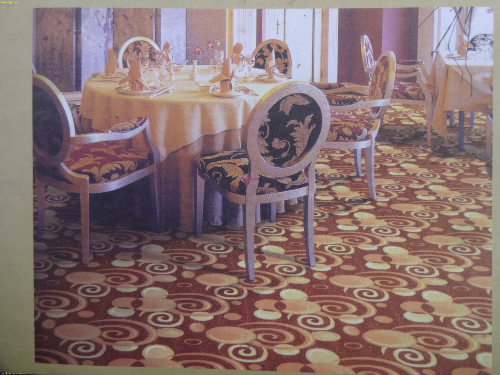 Thảm len giúp thay đổi không gian khách sạn