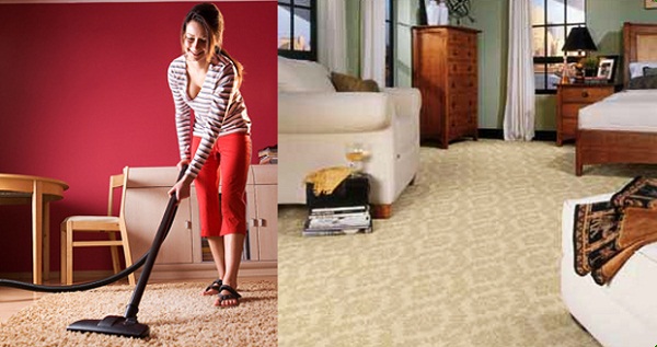 Vệ sinh thảm trải sàn cho ngôi nhà sạch sẽ